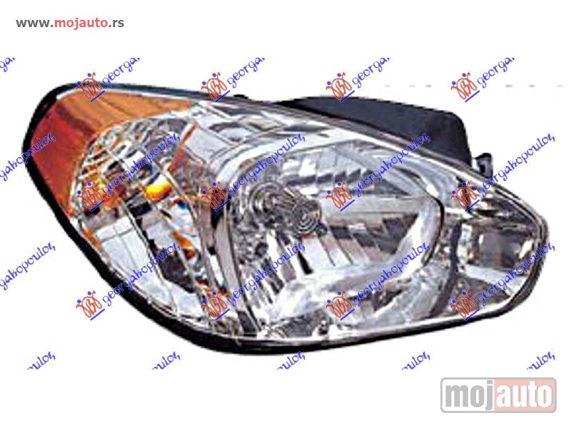 Glavna slika -  FAR ELEKTRICNI (TYC) Desno Hyundai accent sdn 06-11 -dostupno - MojAuto