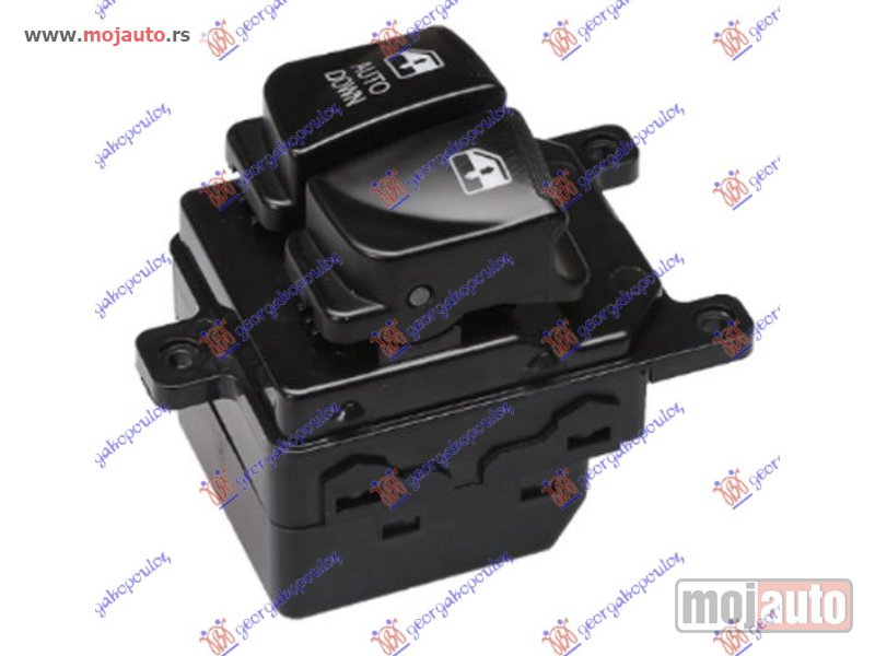 Glavna slika -  PREKIDAC U PREDNJIM VRATIMA (2 TASTERA) (7 PIN) Desno Hyundai accent sdn 06-11 -dostupno - MojAuto