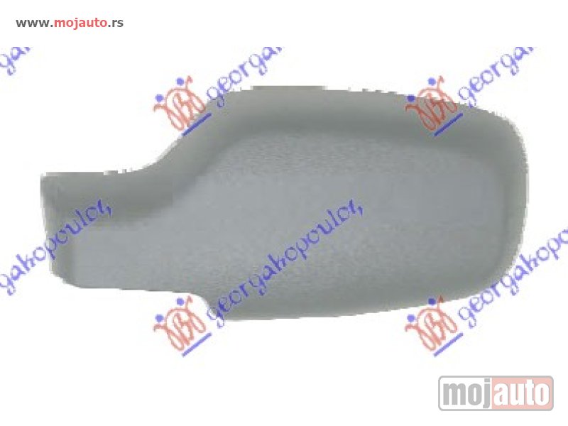 Glavna slika -  POKLOPAC RETROVIZORA PM Levo Renault clio 06-09 -dostupno - MojAuto