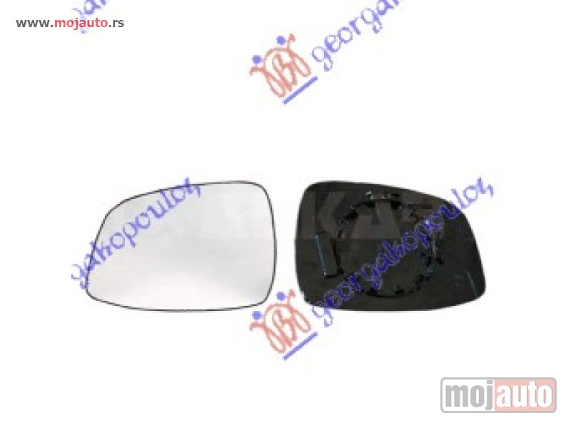 Glavna slika -  STAKLO RETROVIZORA (KONVEKSNO) Levo Suzuki swift h/b 06-11 -dostupno - MojAuto