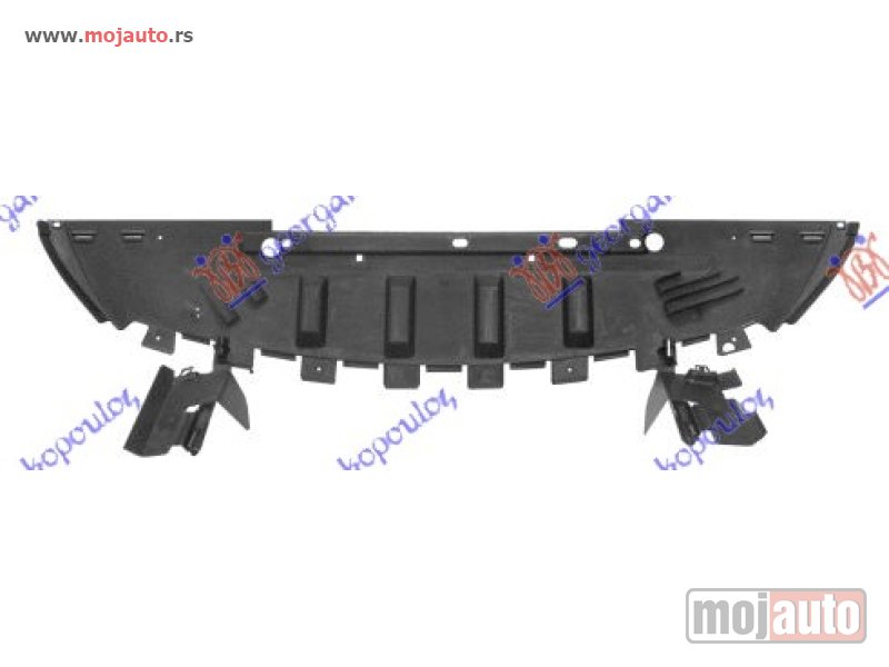 Glavna slika -  ZASTITA MOTORA ISPOD BRANIKA PLASTICNA Renault megane sdn-h/b-l/b 02-05 -dostupno - MojAuto