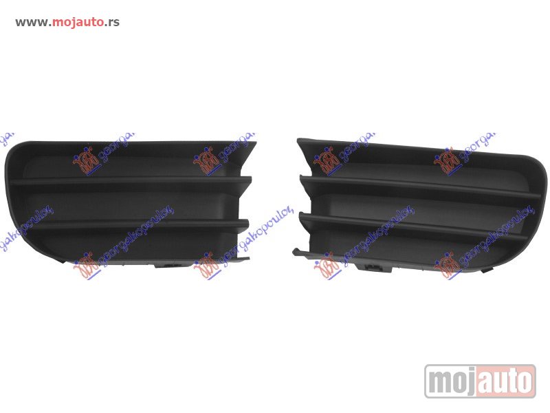 Glavna slika -  RESETKA PREDNJEG BRANIKA (BEZ MAGLENKE) (SET) Renault megane sdn-h/b-l/b 02-05 -dostupno - MojAuto