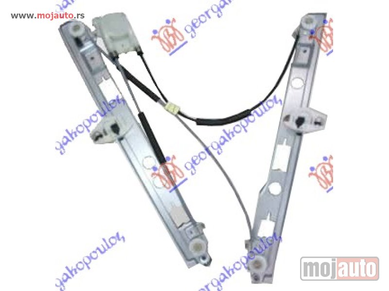 Glavna slika -  PODIZAC PREDNJEG PROZORA ELEKTRICNI (BEZ MOTORA) 4/5 VRATA Levo Renault megane sdn-h/b-l/b 02-05 -dostupno - MojAuto