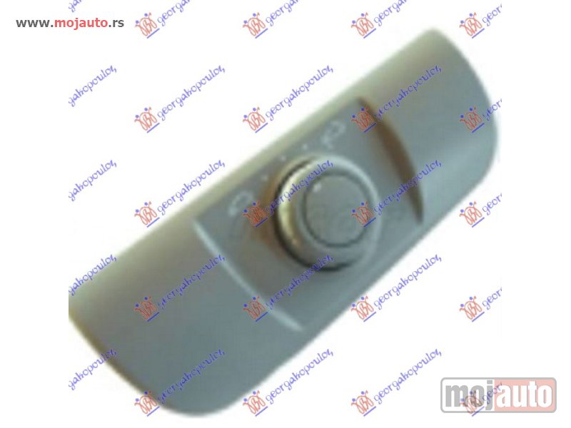 Glavna slika -  PREKIDAC KROVNOG PROZORA (6 PIN) Renault megane sdn-h/b-l/b 02-05 -dostupno - MojAuto