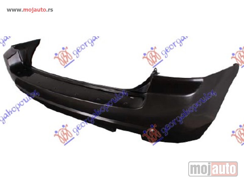 Glavna slika -  ZADNJI BRANIK PM (2 ODVOJENE IZDUVNE CEVI AUSPUHA) Kia sportage 04-08 -nedostupno - MojAuto