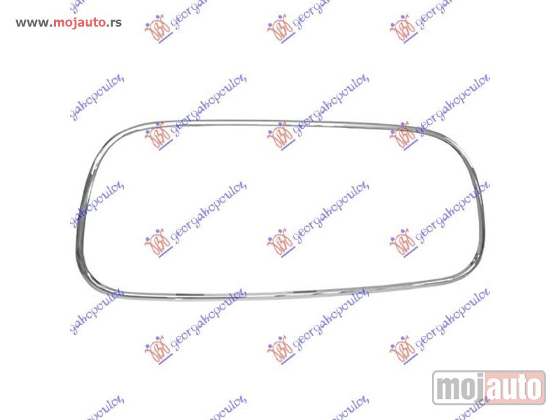 Glavna slika -  OKVIR RESETKE PREDNJEG BRANIKA HROM 09- Citroen c1 06-12 -nedostupno - MojAuto