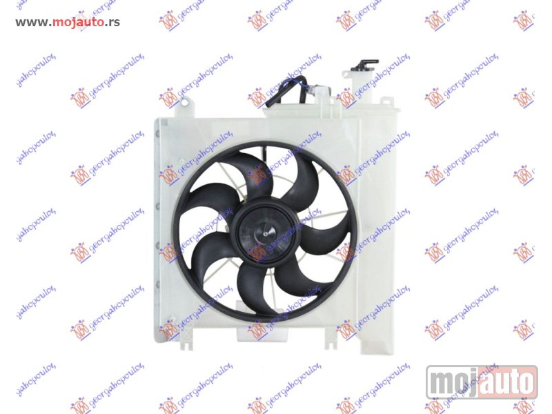 Glavna slika -  VENTILATOR KOMPLET (1.0cc BENZIN) (+AC) Toyota aygo 06-12 -nedostupno - MojAuto