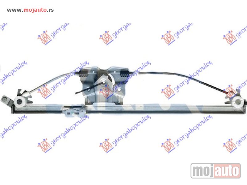 Glavna slika -  PODIZAC PREDNJEG PROZORA ELEKTRICNI (BEZ MOTORA) Levo Opel vivaro 02-06 -dostupno - MojAuto