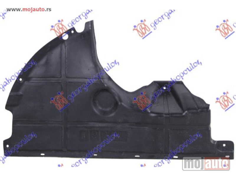Glavna slika -  ZASTITA MOTORA BOCNA PLASTICNA Levo Citroen jumper 14- -dostupno - MojAuto