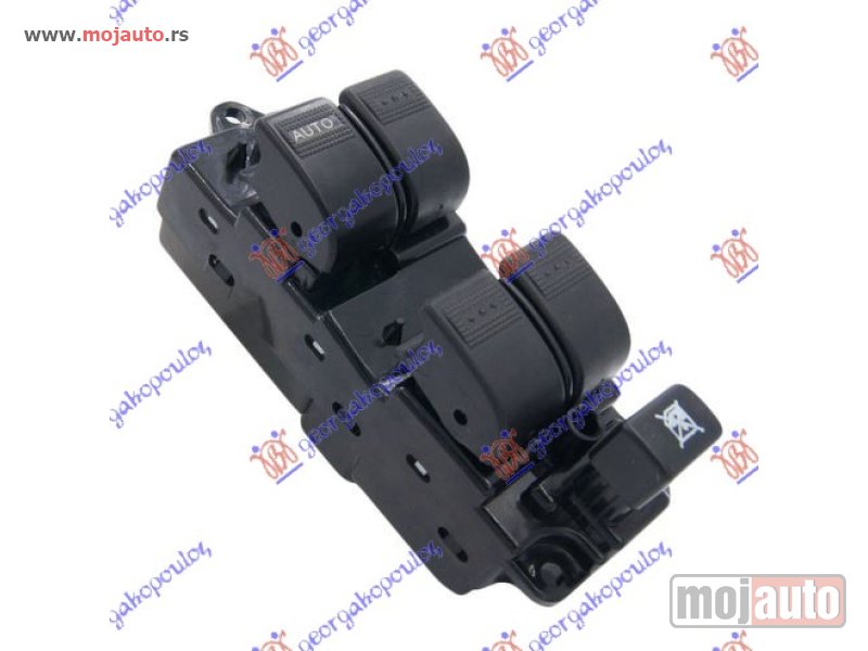 Glavna slika -  PREKIDAC U PREDNJIM VRATIMA (4 TASTERA) (10 PIN) Levo Ford ranger 06-09 -dostupno - MojAuto