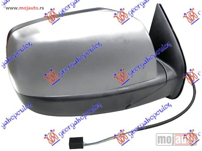 Glavna slika -  RETROVIZOR MEHANICKI HROM (KONVEKSNO STAKLO) Desno Mazda p/u 2/4wd bt-50 06-13 -dostupno - MojAuto