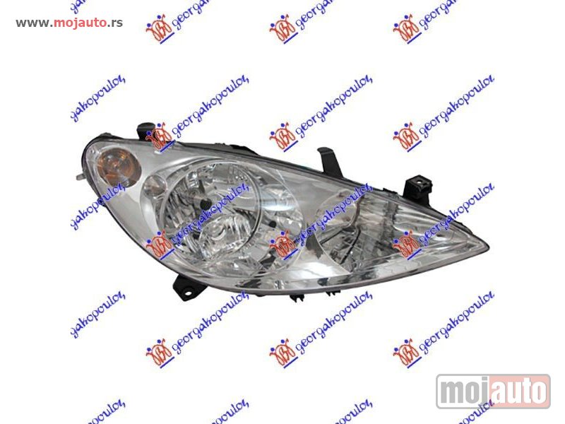 Glavna slika -  FAR ELEKTRICNI BEZ MAGLENKE (VALEO) Desno Peugeot 307 01-05 -dostupno - MojAuto