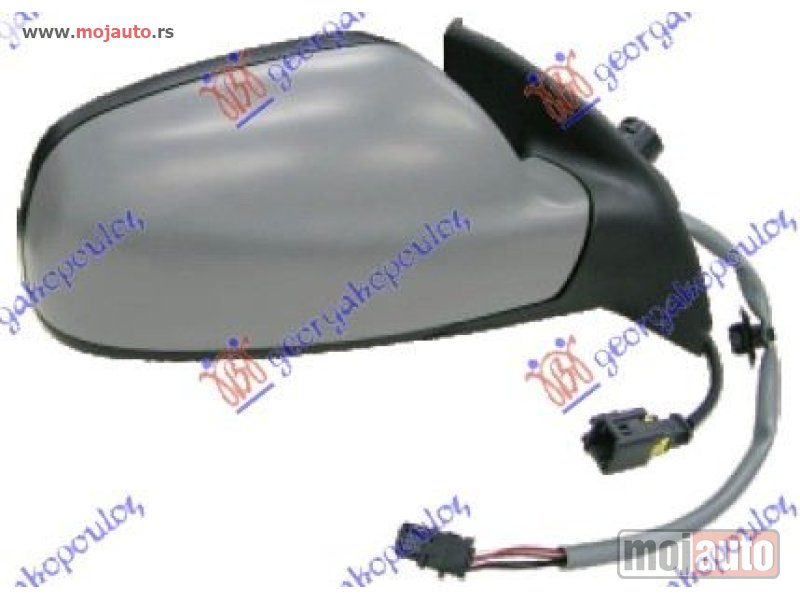 Glavna slika -  RETROVIZOR ELEKTRICNI SA GREJACEM PM (KONVEKSNO STAKLO) Desno Peugeot 307 05-07 -dostupno - MojAuto