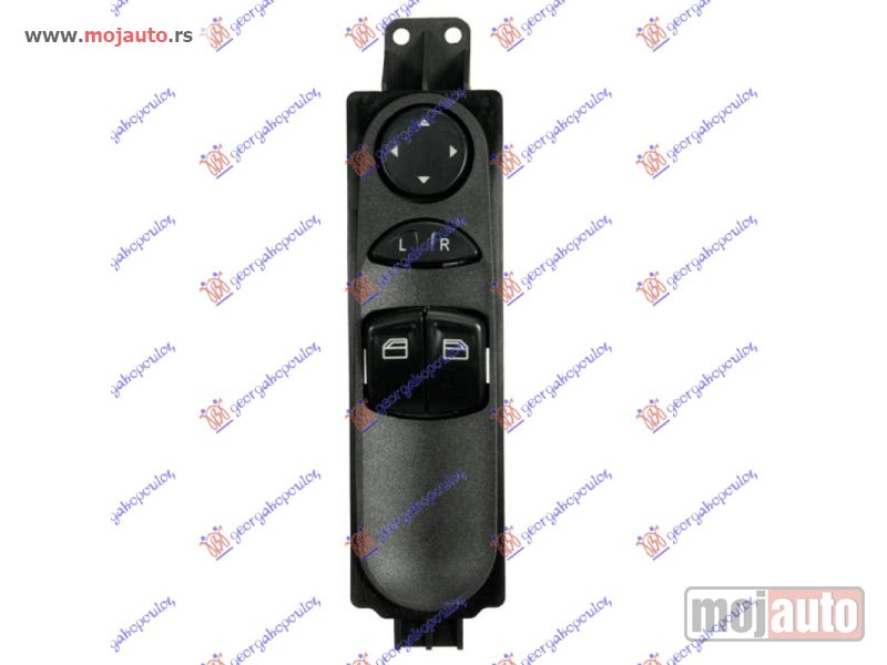 Glavna slika -  PREKIDAC U PREDNJIM VRATIMA (2 TASTERA) (7 PIN) Levo Mercedes vito (w639) & viano 04-10 -dostupno - MojAuto
