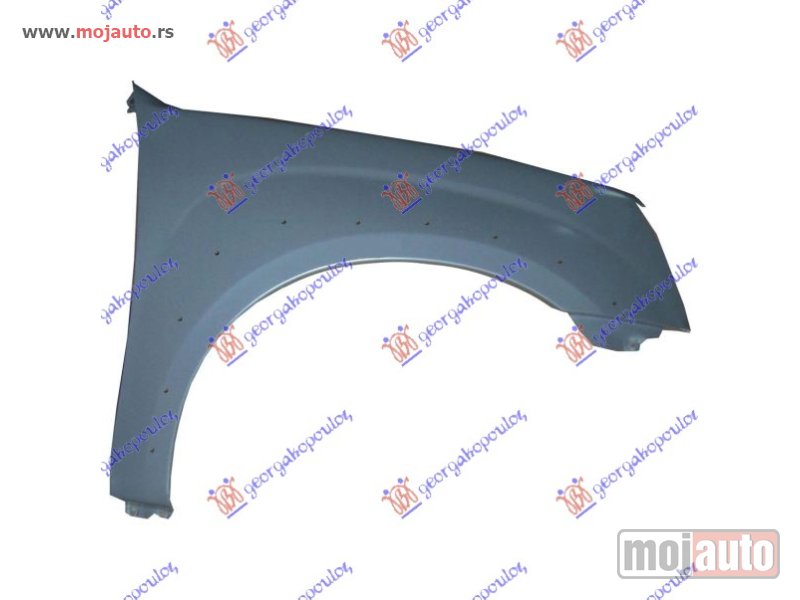 Glavna slika -  BLATOBRAN (BEZ OTVORA ZA MIGAVAC) (SA OTVORIMA ZA RUB) Desno Isuzu p/u d-max 07-13 -dostupno - MojAuto