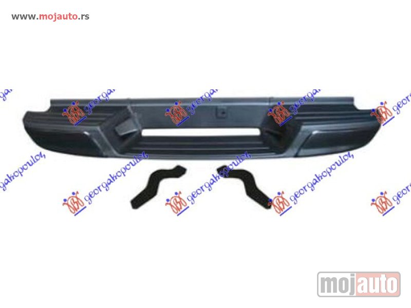 Glavna slika -  ZADNJI BRANIK CRNI Isuzu p/u d-max 07-13 -dostupno - MojAuto