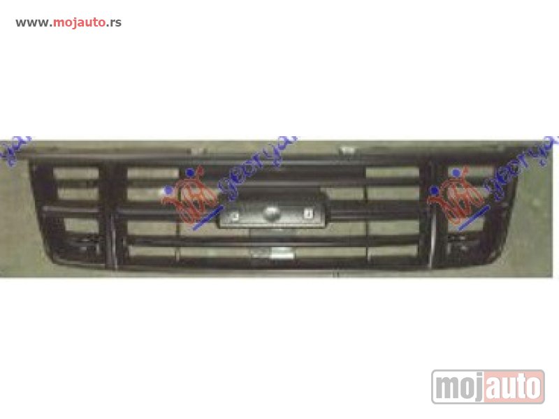 Glavna slika -  PVC MASKA CRNA 4WD Isuzu p/u d-max 07-13 -dostupno - MojAuto