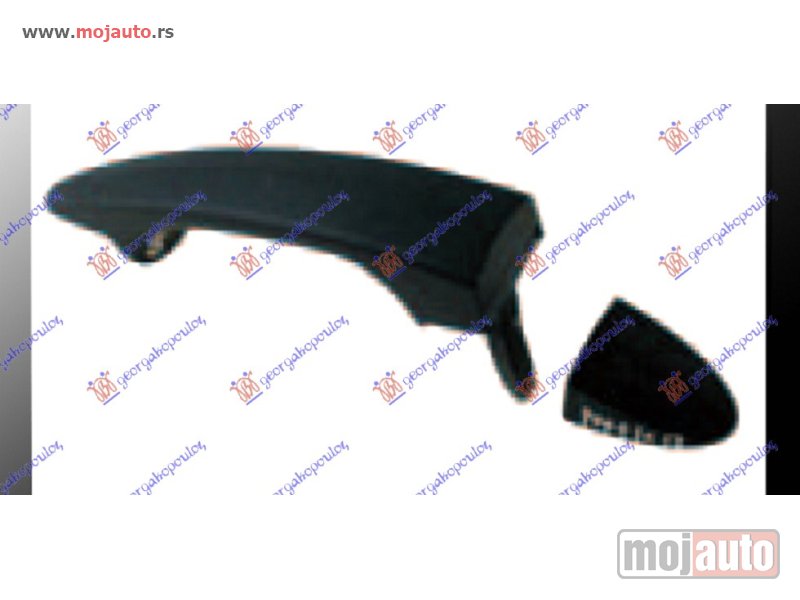 Glavna slika -  KVAKA PREDNJIH/ZADNJIH VRATA SPOLJASNJA PM Desno Bmw x3 (e83) 04-07 -dostupno - MojAuto