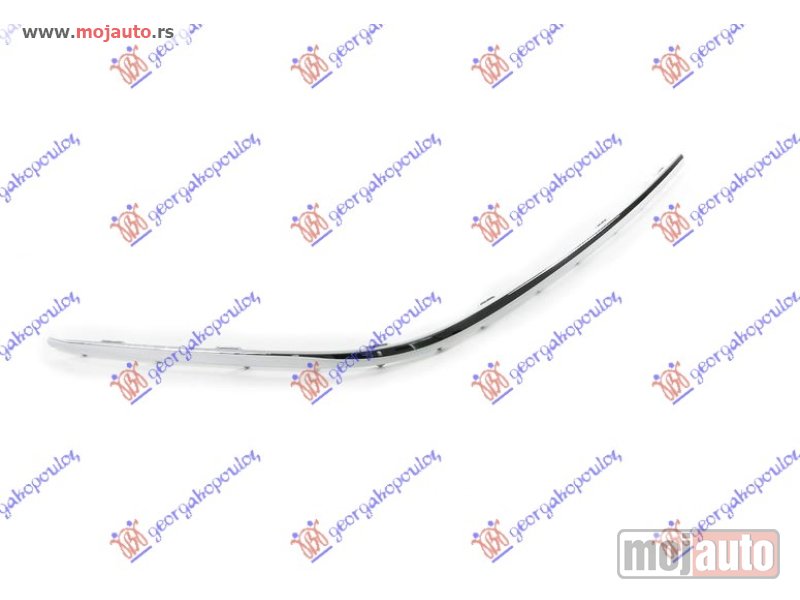 Glavna slika -  LAJSNA PREDNJEG BRANIKA HROM -05 Desno Bmw series 7 (e65/66) 02-08 -dostupno - MojAuto