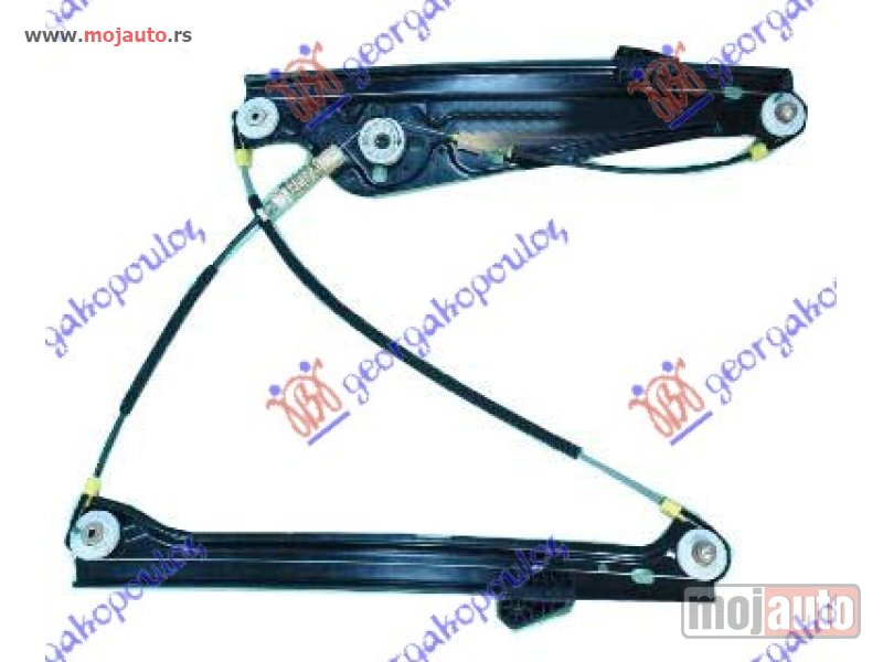 Glavna slika -  PODIZAC PREDNJEG PROZORA ELEKTRICNI (BEZ MOTORA) Desno Bmw series 7 (e65/66) 02-08 -dostupno - MojAuto