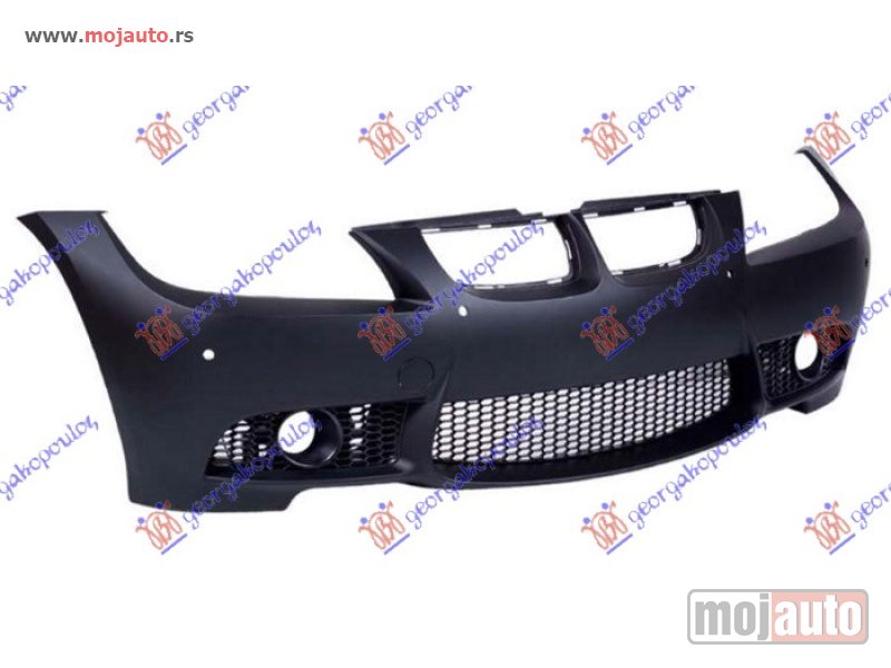 Glavna slika -  PREDNJI BRANIK (PDS SENZORI) (M3 LOOK) Bmw series 3 (e90/91) sdn/s.w. 05-08 -dostupno - MojAuto