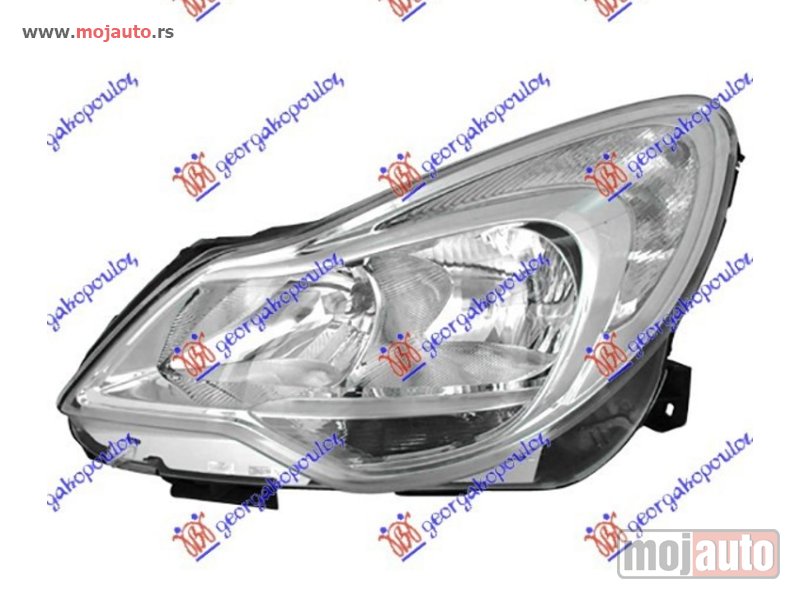 Glavna slika -  FAR ELEKTRICNI 2011- (TYC) Levo Opel corsa d 06-15 -nedostupno - MojAuto