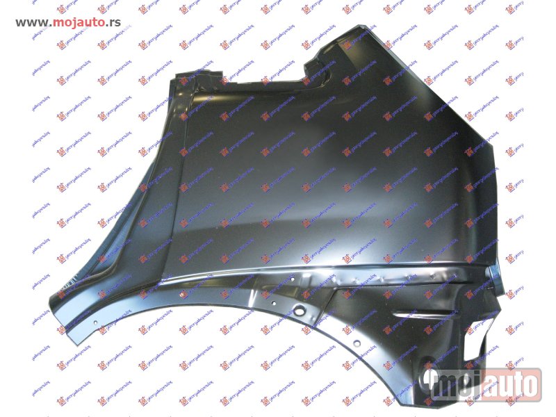 Glavna slika -  ZADNJI BLATOBRAN 5 VRATA Levo Opel corsa c 00-06 -dostupno - MojAuto