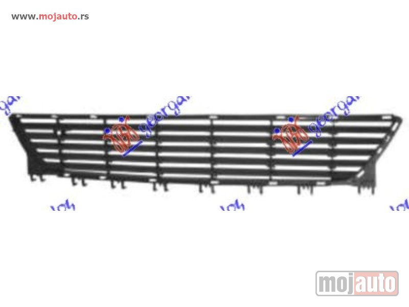 Glavna slika -  CENTRALNA RESETKA 04- Opel corsa c 00-06 -nedostupno - MojAuto