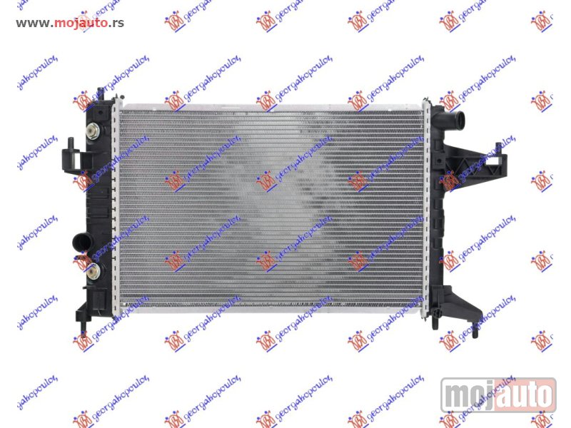 Glavna slika -  HLADNJAK MOTORA 1.4/1.8 (MAN/AUTO) (+AC) (54x35) DIJAGONALNO Opel combo 00-12 -dostupno - MojAuto