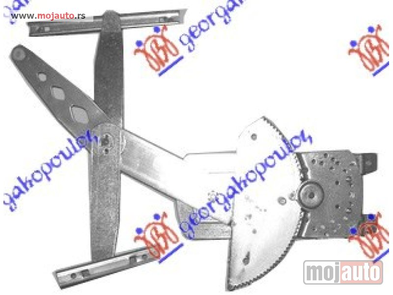 Glavna slika -  PODIZAC PREDNJEG PROZORA ELEKTRICNI (BEZ MOTORA) 3 VRATA Desno Opel corsa c 00-06 -dostupno - MojAuto
