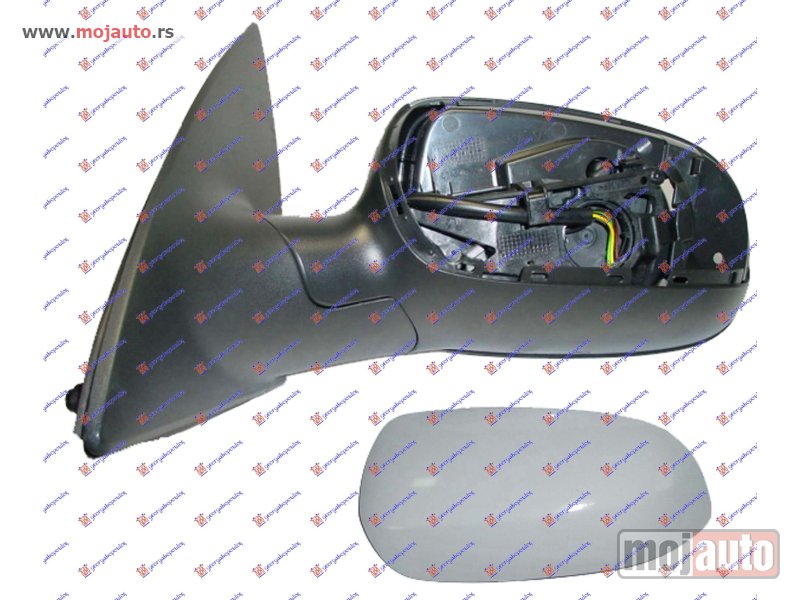 Glavna slika -  RETROVIZOR ELEKTRICNI SA GREJACEM PM (ASFERICNO STAKLO) Levo Opel corsa c 00-06 -nedostupno - MojAuto