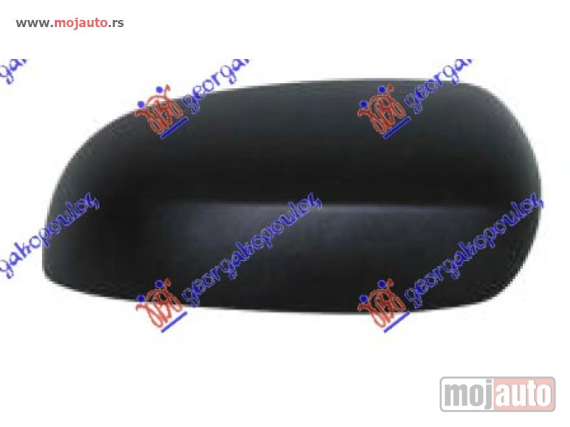 Glavna slika -  POKLOPAC RETROVIZORA CRNI Desno Opel corsa c 00-06 -dostupno - MojAuto