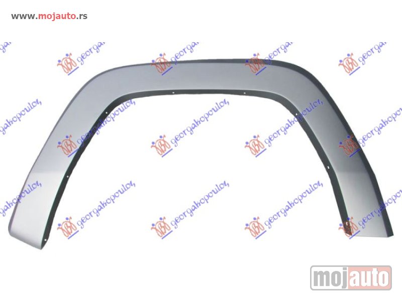 Glavna slika -  RUB PLASTICNI PREDNJEG BLATOBRANA (STANDARD) Levo Jeep commander 06-10 -dostupno - MojAuto