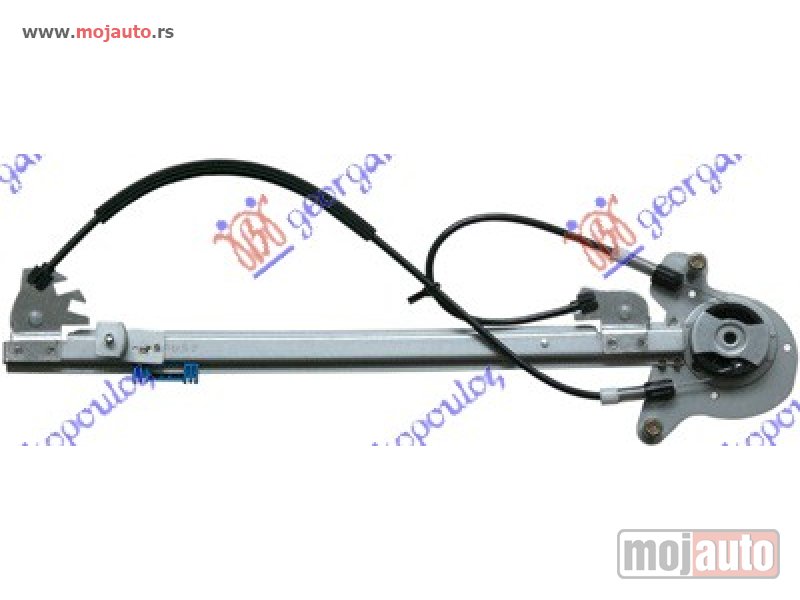 Glavna slika -  PODIZAC ZADNJEG PROZORA ELEKTRICNI (BEZ MOTORA) (A KVALITET) Levo Renault laguna 00-07 -dostupno - MojAuto