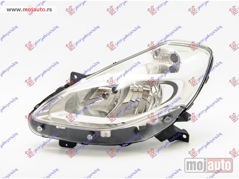 Glavna slika -  FAR ELEKTRICNI HROM (DEPO) Levo Renault clio 09-13 -dostupno - MojAuto