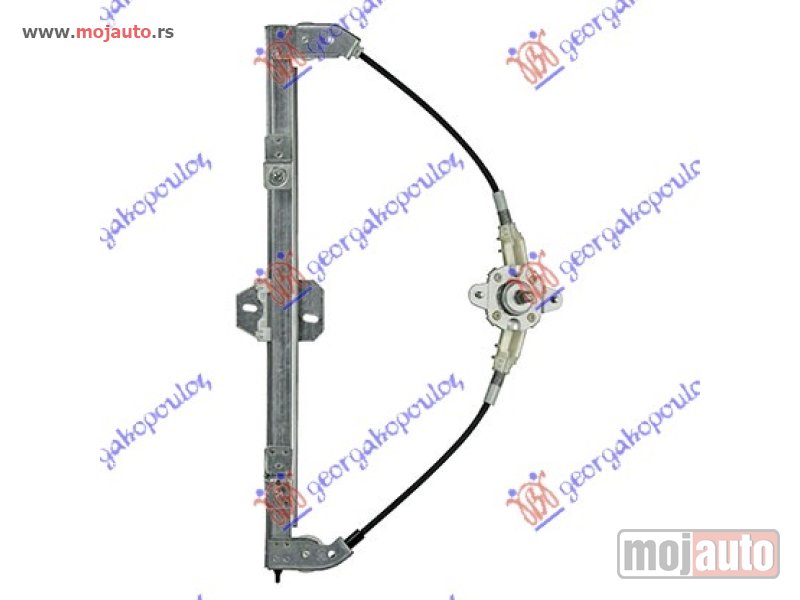 Glavna slika -  PODIZAC PREDNJEG PROZORA MEHANICKI (A KVALITET) Desno Fiat fiorino 91-97 -dostupno - MojAuto
