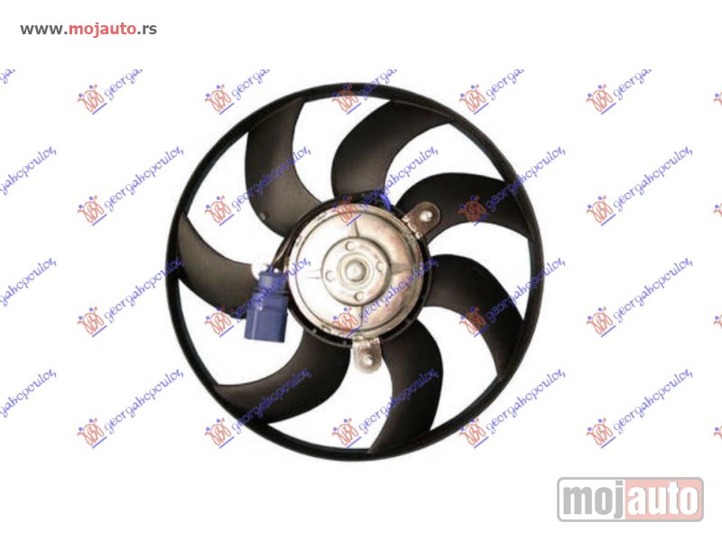 Glavna slika -  VENTILATOR KLIME (BENZIN/DIZEL) (30cm) Skoda octavia 5 08-13 -dostupno - MojAuto