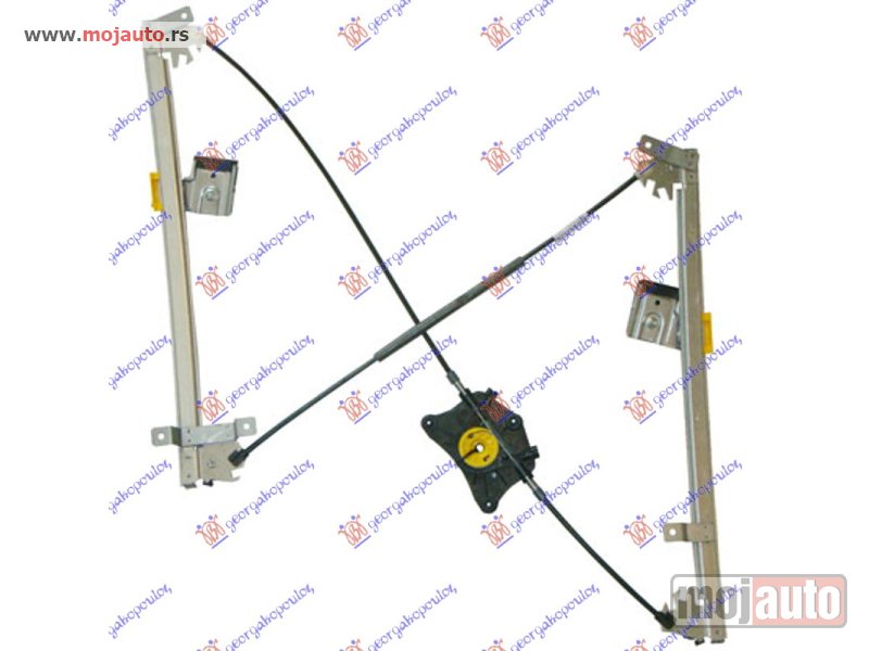 Glavna slika -  PODIZAC PREDNJEG PROZORA ELEKTRICNI (BEZ MOTORA) 5 VRATA (A KVALITET) Desno Vw golf v 04-08 -dostupno - MojAuto