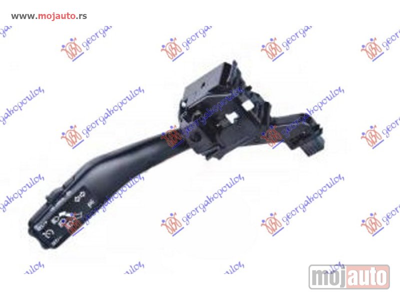 Glavna slika -  PREKIDAC/RUCICA NA VOLANU ZA MIGAVCE (9 PIN) Seat toledo 04-12 -dostupno - MojAuto