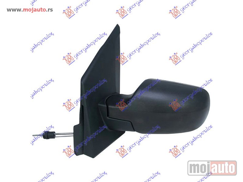 Glavna slika -  RETROVIZOR MEHANICKI SA SAJLOM -06 (A KVALITET) (KONVEKSNO STAKLO) Levo Ford fiesta 02-08 -dostupno - MojAuto