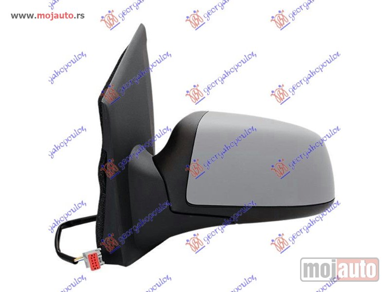 Glavna slika -  RETROVIZOR ELEKTRICNI SA GREJACEM PM 06- (A KVALITET) (KONVEKSNO STAKLO) Levo Ford fiesta 02-08 -dostupno - MojAuto