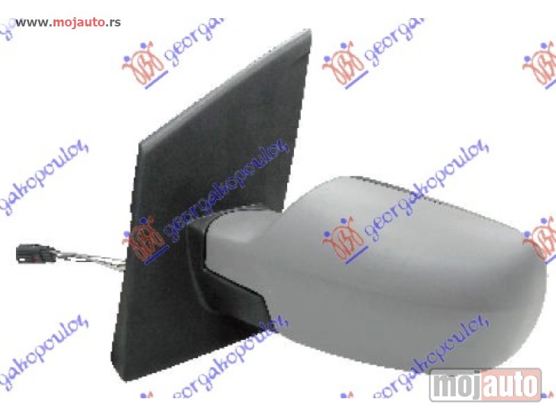 Glavna slika -  RETROVIZOR ELEKTRICNI SA GREJACEM -06 (A KVALITET) (KONVEKSNO STAKLO) Levo Ford fiesta 02-08 -dostupno - MojAuto