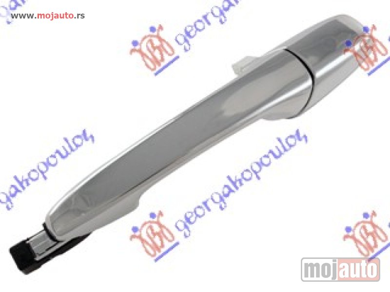 Glavna slika -  KVAKA ZADNJIH VRATA SPOLJASNJA HROM Levo Mazda cx7 07-11 -dostupno - MojAuto