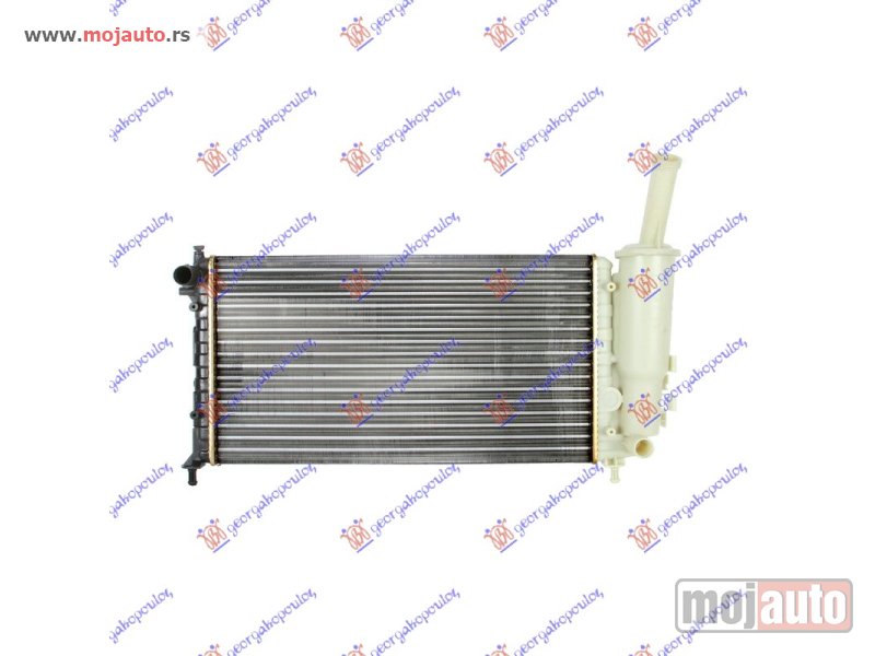 Glavna slika -  HLADNJAK MOTORA 1.2CC (MAN/AUTO) (+/-AC) (58x31.6) 01-03 (VALEO TIP) Fiat punto 99-03 -dostupno - MojAuto