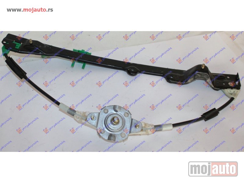 Glavna slika -  PODIZAC PREDNJEG PROZORA MEHANICKI 5 VRATA (A KVALITET) Levo Fiat punto 99-03 -dostupno - MojAuto