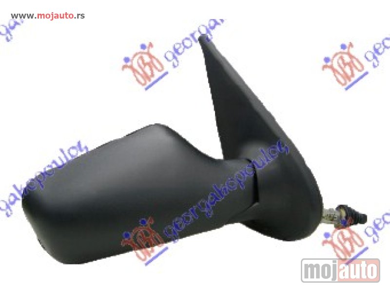 Glavna slika -  RETROVIZOR MEHANICKI SA SAJLOM 5 VRATA (KONVEKSNO STAKLO) Desno Fiat palio 99-04 -dostupno - MojAuto