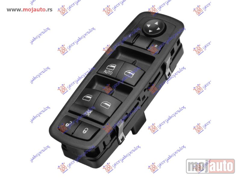 Glavna slika -  PREKIDAC U PREDNJIM VRATIMA (4 TASTERA) (CENTRALNO ZAKLJUCAVANJE) (LEVO AUTO) (13+8 PIN) Levo Dodge nitro 07- -dostupno - MojAuto