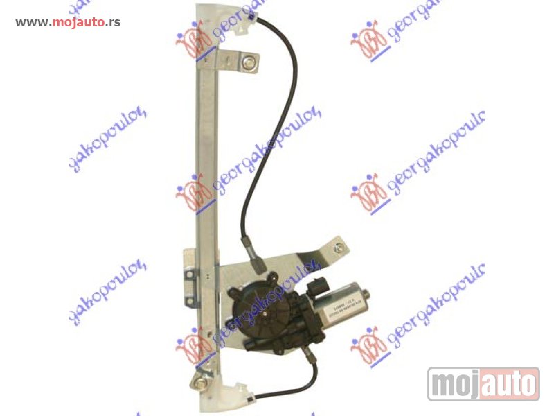 Glavna slika -  PODIZAC PREDNJEG PROZORA ELEKTRICNI 5 VRATA (A KVALITET) Levo Fiat uno 89-93 -nedostupno - MojAuto