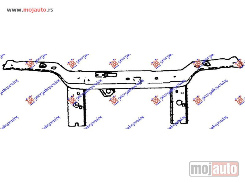 Glavna slika -  VEZNI LIM Fiat punto gt 96-99 -dostupno - MojAuto