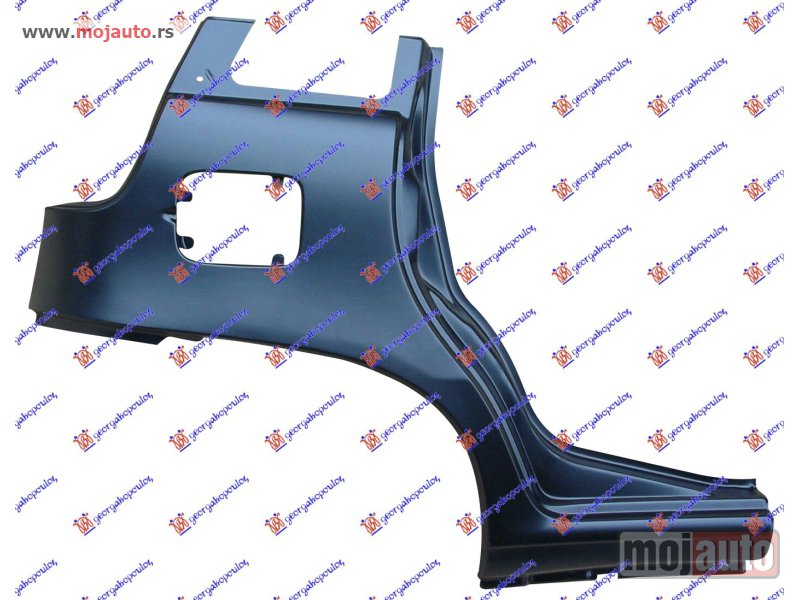 Glavna slika -  ZADNJI BLATOBRAN 5 VRATA Desno Fiat punto 95-99 -dostupno - MojAuto